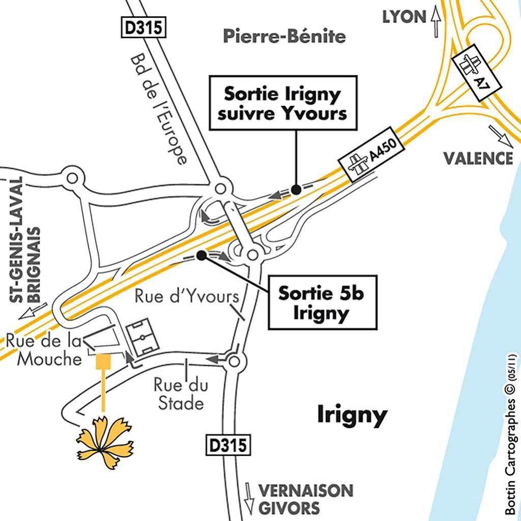 Premiere Classe Lyon Sud - Irigny - Pierre Benite Екстериор снимка